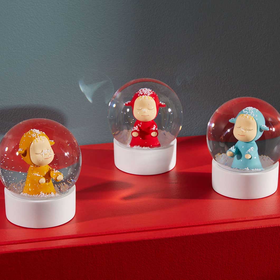 Yoshitomo Nara Little Wanderer Snow Globe