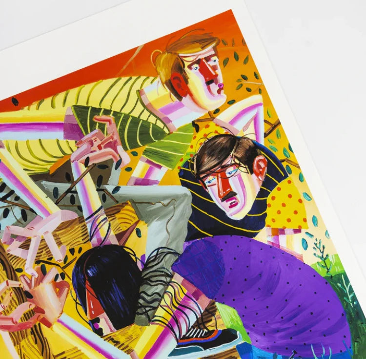 Ákos Ezer "Construction Site" - Print