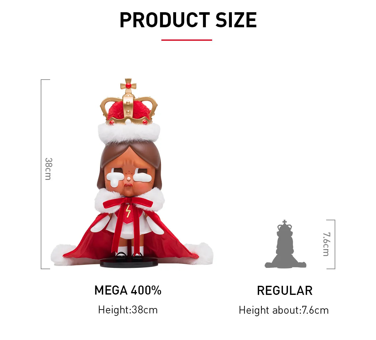 Pop Mart Mega CryBaby The Queen of Broken Heart