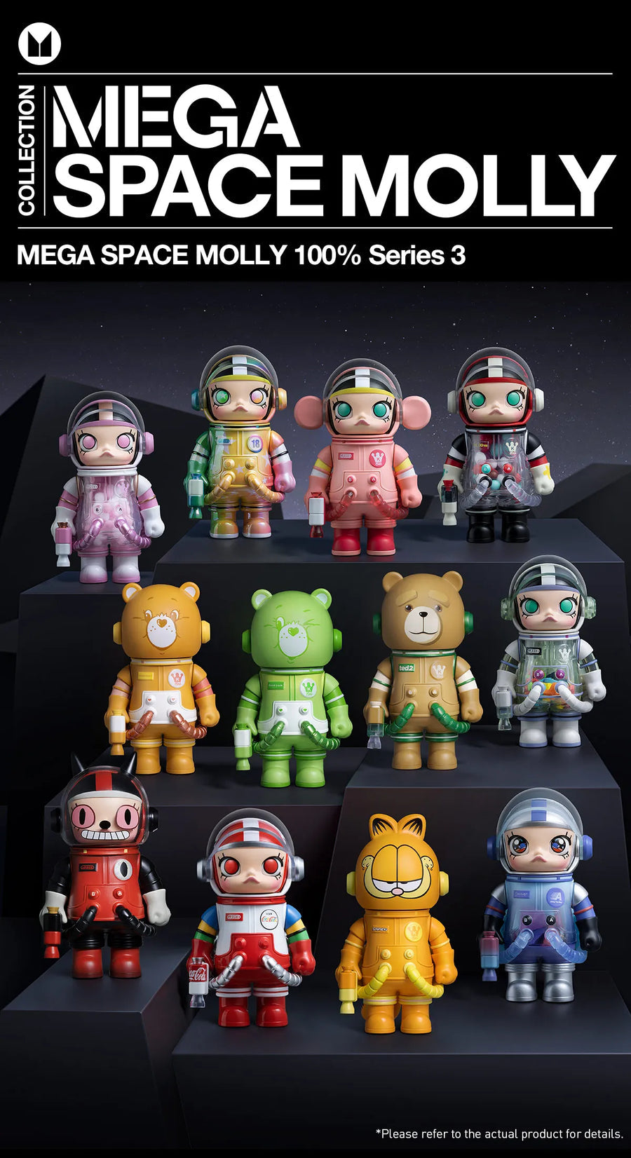 Pop Mart Mega Space Molly 100%