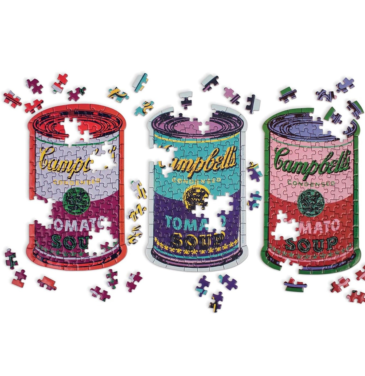Andy Warhol Shaped Puzzles