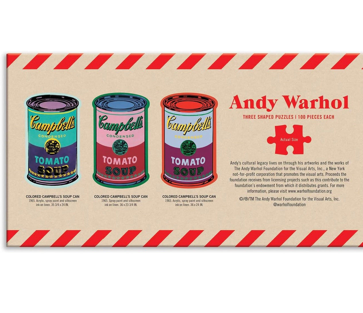Andy Warhol Shaped Puzzles