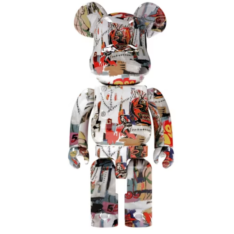 MEDICOM TOY x Andy Warhol x Jean Michel Basquiat BE@RBRICK 400%