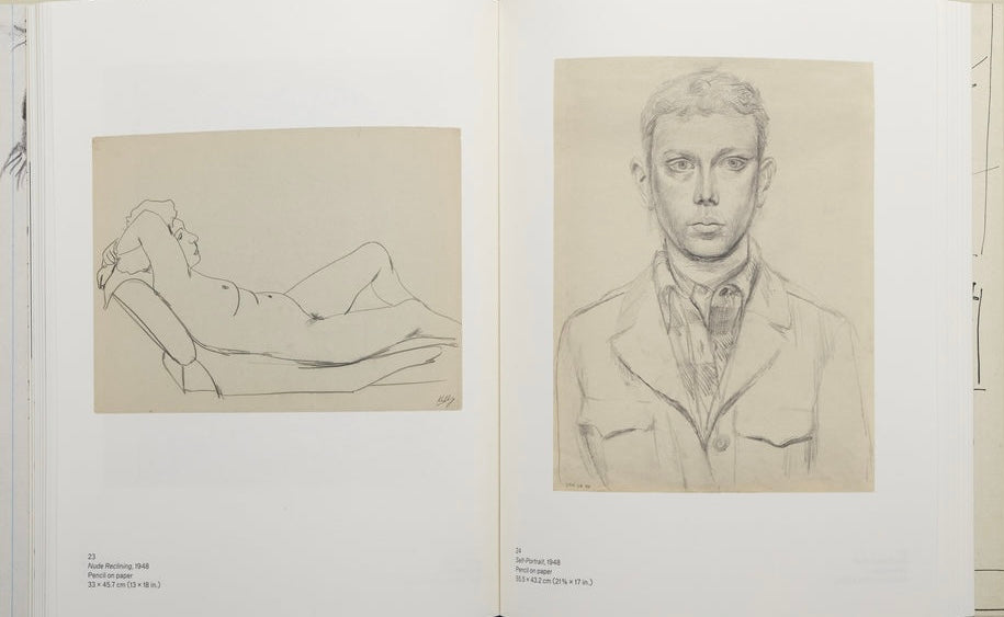 Ellsworth Kelly Portrait Drawings