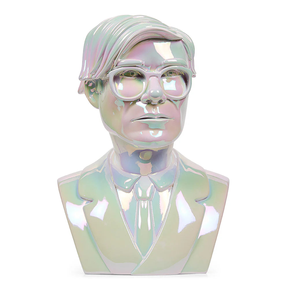 Andy Warhol Bust Vinyl Art Sculpture