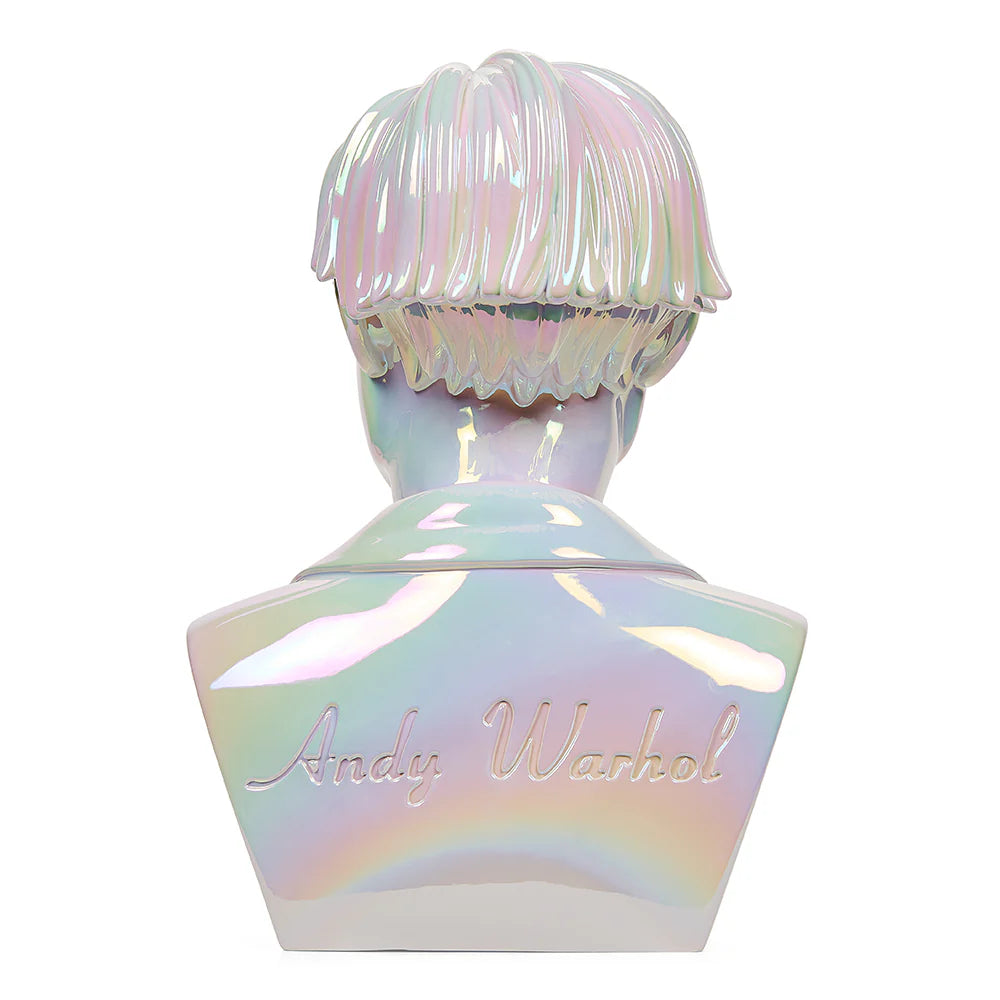 Andy Warhol Bust Vinyl Art Sculpture
