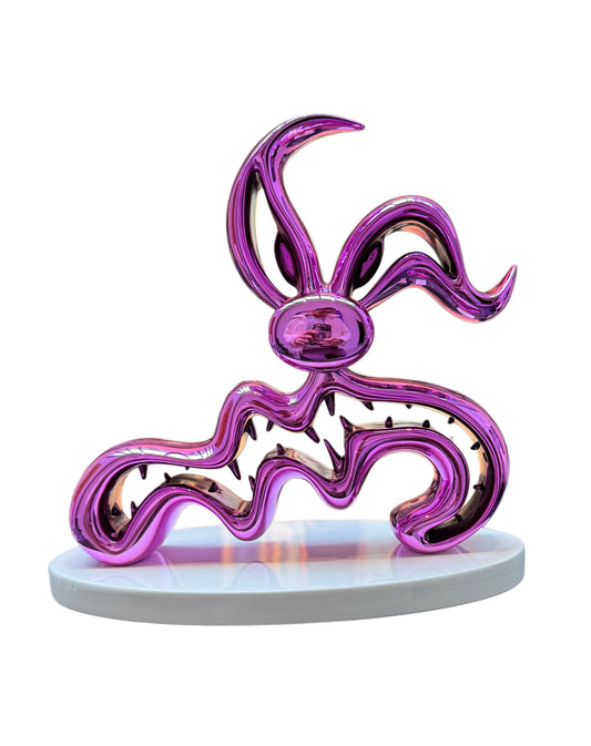 Kenny Scharf Scary Guy Pink