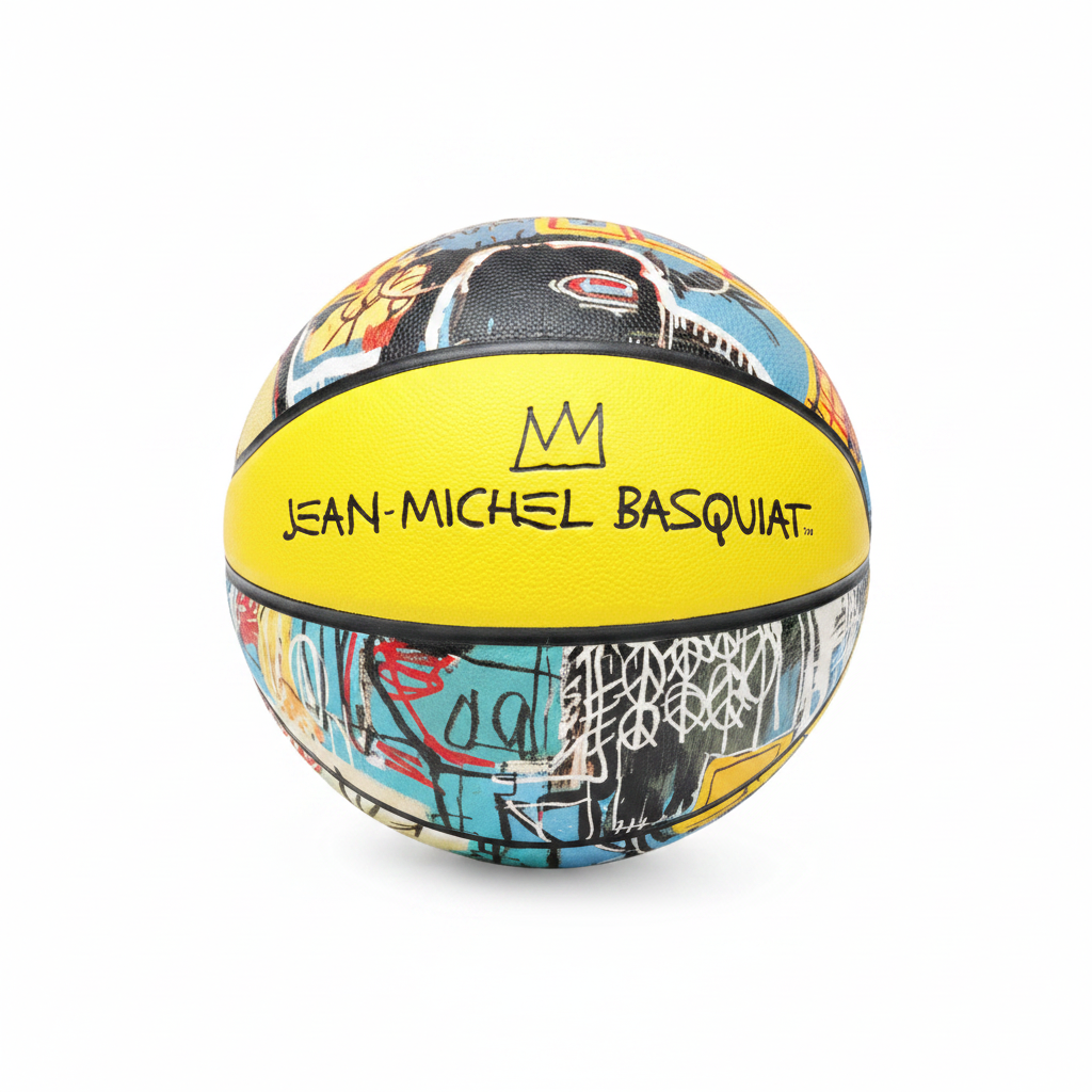Jean-Michel Basquiat Bird on Money Basketball