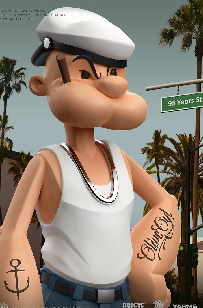 Popeye / 95 Years Strong (60 cm)