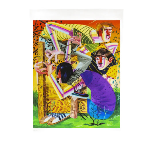 Ákos Ezer "Construction Site" - Print