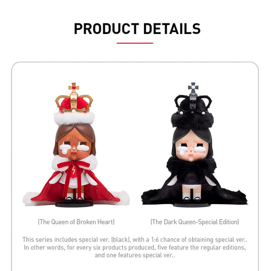 Pop Mart Mega CryBaby The Queen of Broken Heart