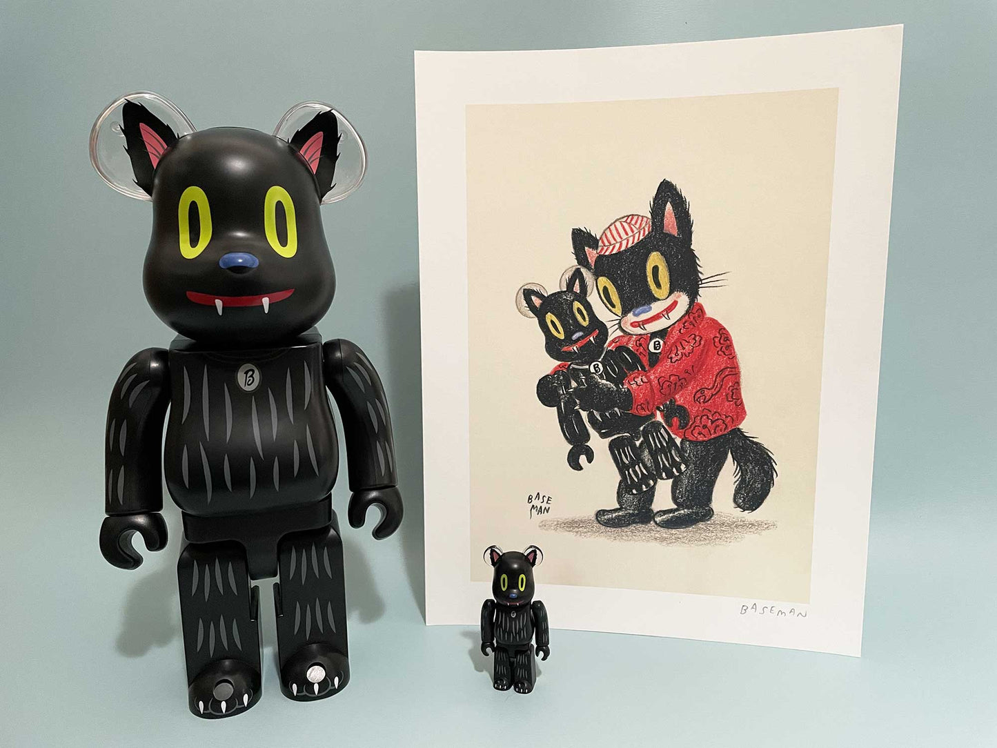 Medicom Toy Be@rbrick Blackie the Cat’s